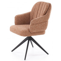 Стул поворотный Halmar K570 корица/черный купить в Минске