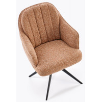 Стул поворотный Halmar K570 корица/черный купить в Минске