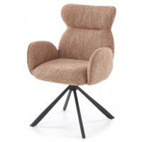 Стул поворотный Halmar K571 корица/черный купить в Минске