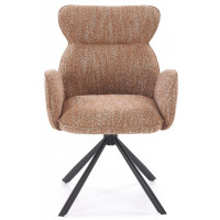 Стул поворотный Halmar K571 корица/черный купить в Минске