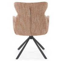 Стул поворотный Halmar K571 корица/черный купить в Минске