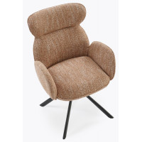 Стул поворотный Halmar K571 корица/черный купить в Минске