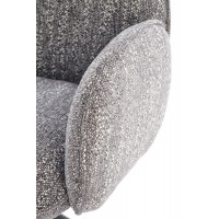 Стул поворотный Halmar K571 серый/черный купить в Минске