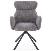 Стул поворотный Halmar K571 серый/черный купить в Минске