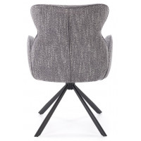 Стул поворотный Halmar K571 серый/черный купить в Минске