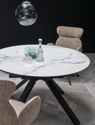 Стул поворотный Halmar K571 темно-бежевый/черный купить в Минске