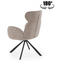 Стул поворотный Halmar K571 темно-бежевый/черный купить в Минске