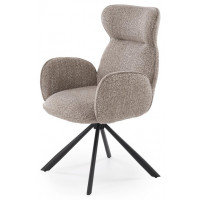 Стул поворотный Halmar K571 темно-бежевый/черный купить в Минске