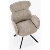 Стул поворотный Halmar K571 темно-бежевый/черный купить в Минске