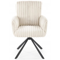 Стул поворотный Halmar K572 кремовый/черный купить в Минске