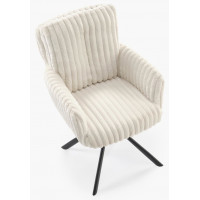 Стул поворотный Halmar K572 кремовый/черный купить в Минске