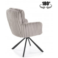 Стул поворотный Halmar K572 серый/черный купить в Минске Стул поворотный Halmar K572 серый/черный купить в Минске