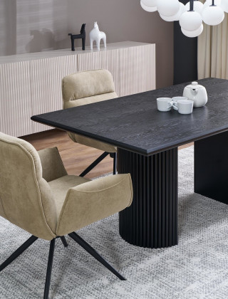 Стул поворотный Halmar K574 темно-бежевый/черный купить в Минске