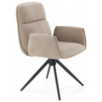 Стул поворотный Halmar K574 темно-бежевый/черный купить в Минске Стул поворотный Halmar K574 темно-бежевый/черный купить в Минске