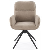Стул поворотный Halmar K574 темно-бежевый/черный купить в Минске Стул поворотный Halmar K574 темно-бежевый/черный купить в Минске