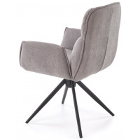 Стул поворотный Halmar K574 серый/черный купить в Минске