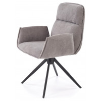 Стул поворотный Halmar K574 серый/черный купить в Минске