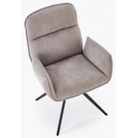 Стул поворотный Halmar K574 серый/черный купить в Минске