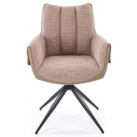 Стул поворотный Halmar K579 коричневый/черный купить в Минске Стул поворотный Halmar K579 коричневый/черный купить в Минске