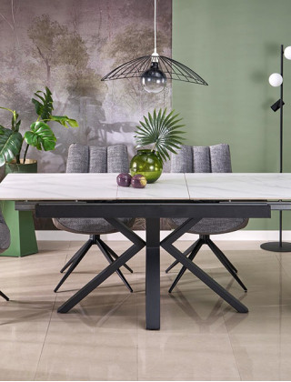 Стул поворотный Halmar K579 серый/черный купить в Минске