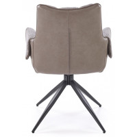 Стул поворотный Halmar K579 серый/черный купить в Минске