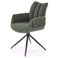 Стул поворотный Halmar K579 зеленый/черный купить в Минске