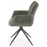 Стул поворотный Halmar K579 зеленый/черный купить в Минске
