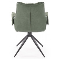 Стул поворотный Halmar K579 зеленый/черный купить в Минске