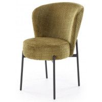 Стул HALMAR K590 оливковый/черный