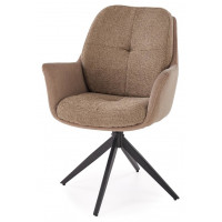 Стул поворотный Halmar K591 коричневый/черный купить в Минске