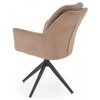 Стул поворотный Halmar K591 коричневый/черный купить в Минске