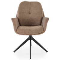 Стул поворотный Halmar K591 коричневый/черный купить в Минске