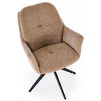 Стул поворотный Halmar K591 коричневый/черный купить в Минске