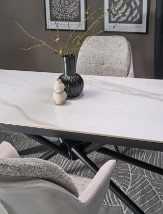 Стул поворотный Halmar K591 светло-серый/черный купить в Минске