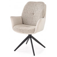 Стул поворотный Halmar K591 светло-серый/черный купить в Минске