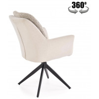 Стул поворотный Halmar K591 светло-серый/черный купить в Минске