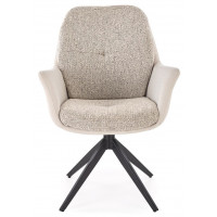 Стул поворотный Halmar K591 светло-серый/черный купить в Минске