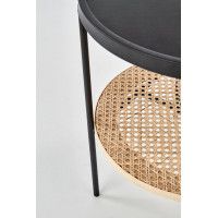 Стол журнальный HALMAR KAMPA натуральный/черный купить в Минске Стол журнальный HALMAR KAMPA натуральный/черный купить в Минске