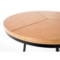 Стол журнальный HALMAR KARIDA-S дуб натуральный/черный купить в Минске