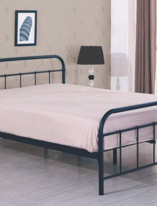 Кровать HALMAR LINDA 120*200 черный купить в Минске