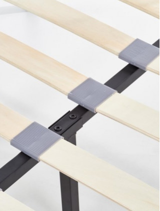 Кровать HALMAR LINDA 120*200 черный купить в Минске