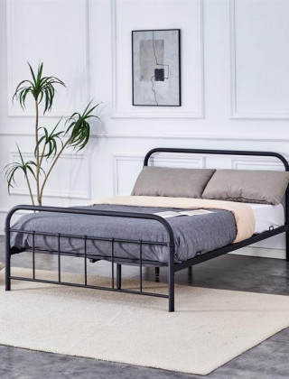 Кровать HALMAR LINDA 140*200 черный купить в Минске