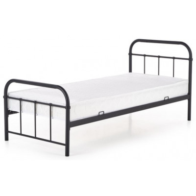 Кровать HALMAR LINDA 90*200 черный