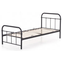 Кровать HALMAR LINDA 90*200 черный купить в Минске