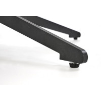 Кресло Halmar LOBSTER (Лобстер) ткань/экокожа корица/черный купить в Минске