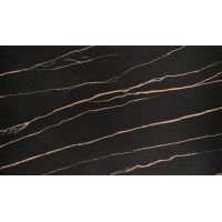 Стол обеденный Halmar Lozano (Лозано) (140-200)*82 черный мрамор/ореховый купить в Минске