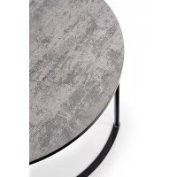 Стол журнальный HALMAR MACAO серый/черный купить в Минске Стол журнальный HALMAR MACAO серый/черный купить в Минске