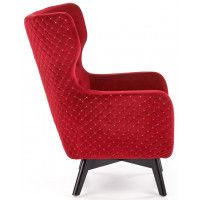 Кресло Halmar MARVEL (Марвел) бордовый/черный купить в Минске