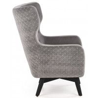 Кресло Halmar MARVEL (Марвел) серый/черный купить в Минске