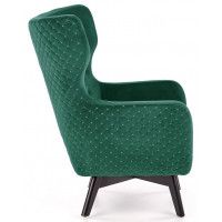Кресло Halmar MARVEL (Марвел) темно-зеленый/черный купить в Минске